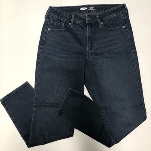 Old navy power slim straight high rise jeans size 4